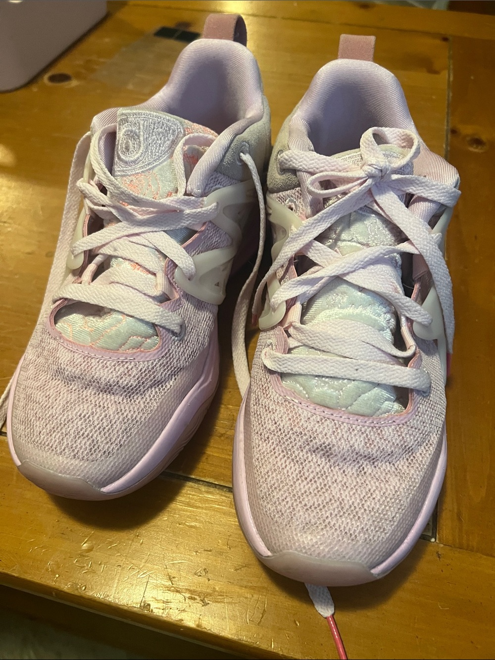Light Pink Girls' Athletic Sneakers